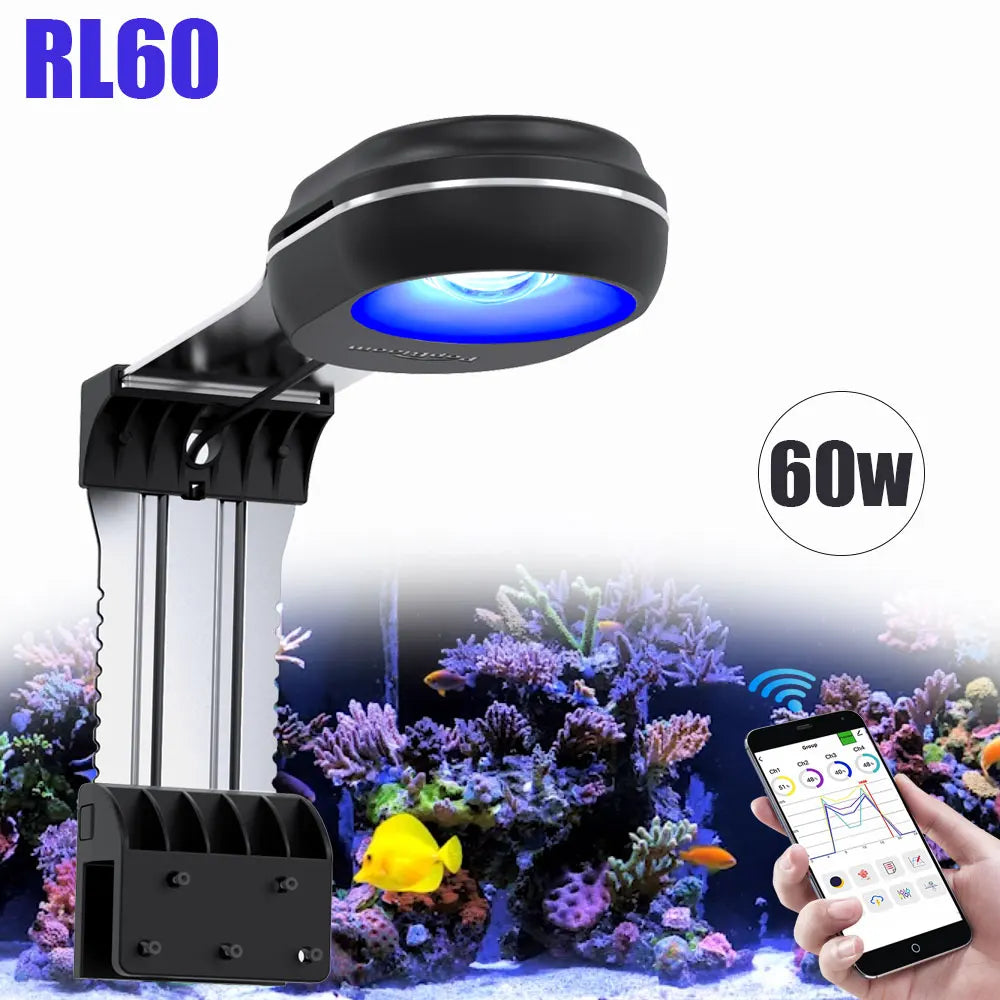 PopBloom Led Aquarium Light For Saltwater Coral Reef Tanks